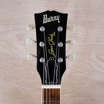 Burny Super Grade RLG-50 '59 Model MIJ 1985 Cherry Sunburst Vintage Japan w/ Bag image 21