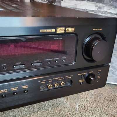 Denon Denon AVR-883 discrete 6-channel A/V receiver 90s - Black image 4