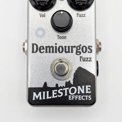Milestone Effects Demiourgos Fuzz MK2 Bender Style Germanium Philips OC71 2N280 71 280 R.01 Tone MkII Tonebender image 2
