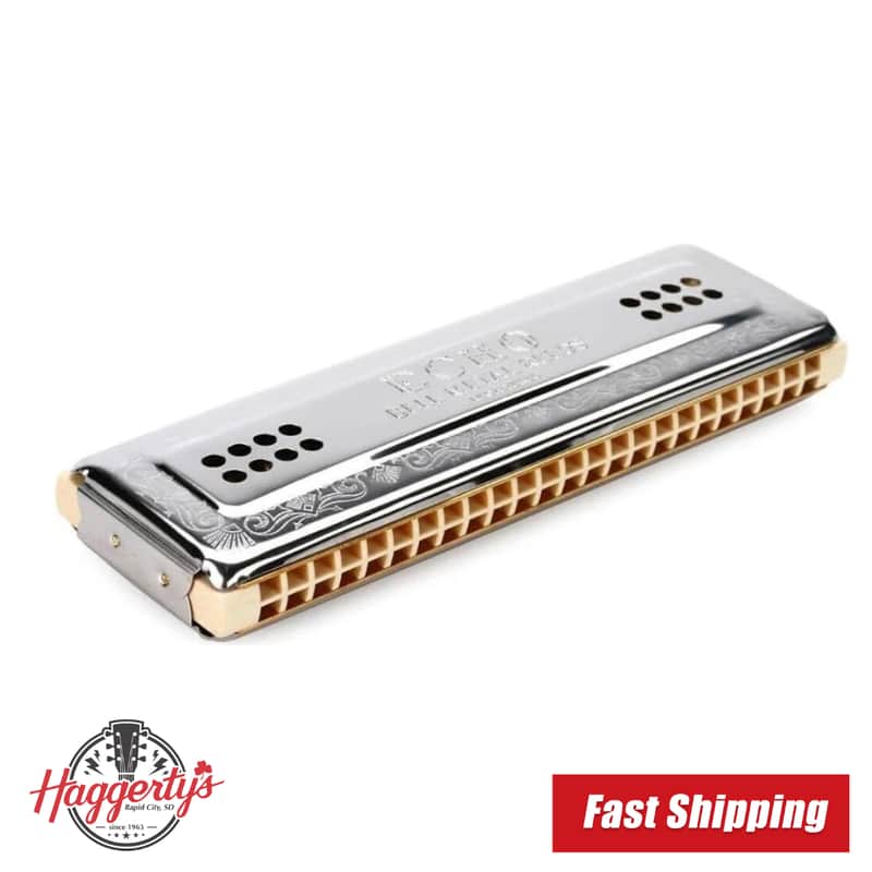 Hohner Tremolo Series "The Echo Harp" 2x48 C/G Harmonica image 1