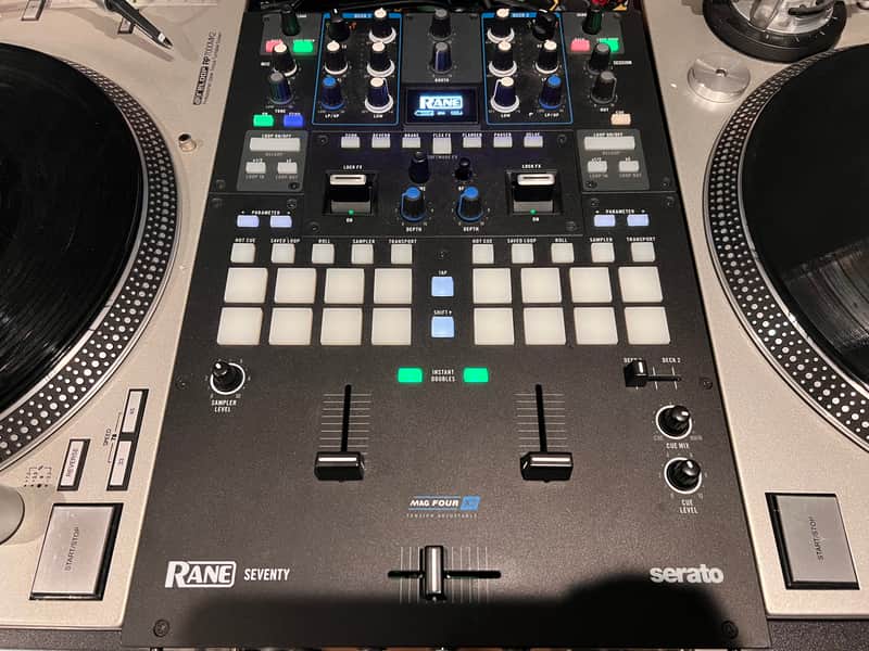 Rane Seventy 2-Channel Serato Digital Mixer 2018 - Present - Black image 1
