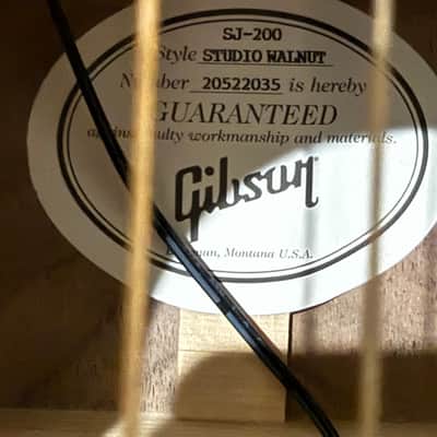 Gibson SJ-200 Studio Walnut image 2