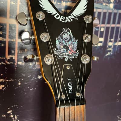 Dean Dimebag Darrell Tribute ML DBD T 2000’s - Black image 1
