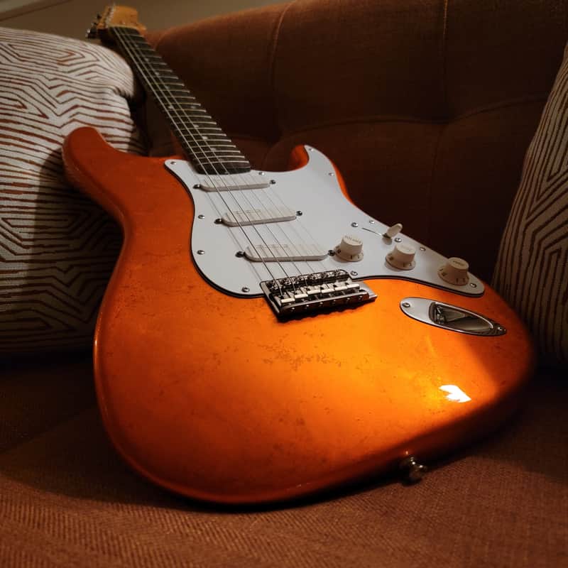 Fender John Cruz Custom Shop NAMM 2005 One Of One Tangerine Gold Flake Stratocaster image 1