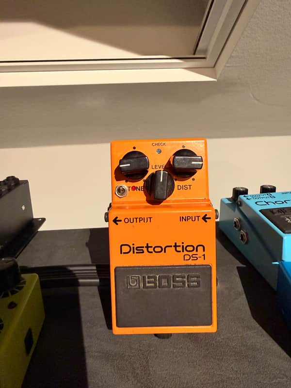 Keeley Boss DS-1 Distortion with Ultra and Seeing Eye Mods 2010s - Orange