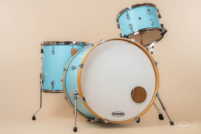 Immagine Used Custom Keller Maple in Baby Blue - 14x24, 16x16, 9x13 - 1