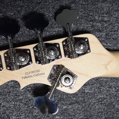 G&L Kiloton (5), Jet Black Frost w/ Ebony Board ***On Order ETA=November 2020 image 4