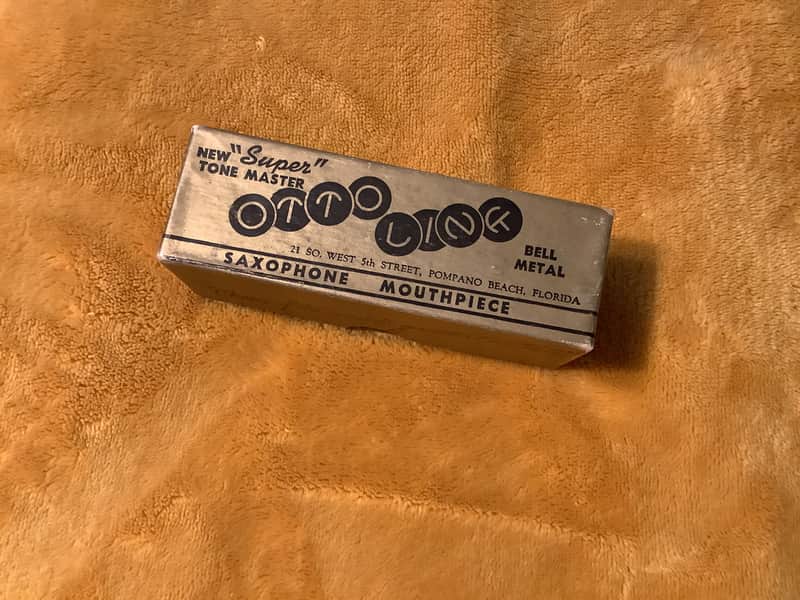 Otto Link STM 6* vintage Florida/Early Babbitt alto saxophone mouthpiece killer sound. image 1