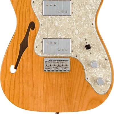 Fender American Vintage II 1972 Telecaster Electric Guitar Thinline Maple Fingerboard, Aged Natural image 1