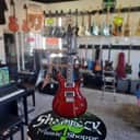 PRS CE 24 Semi-Hollow - Fire Red Burst