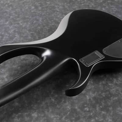 Ibanez BTB625EX-BKF Iron Label BTB Electric Bass 5-String - Black Flat image 3