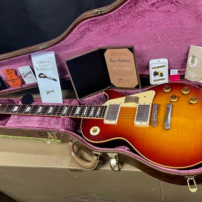 Gibson Custom Shop True Historic '58 Les Paul Reissue 2016 - Deep Cherry Sunburst image 2