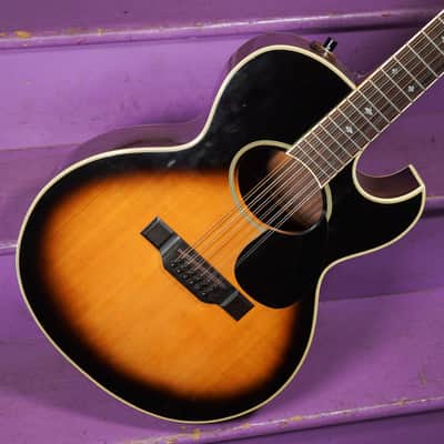 1980s Washburn Festival Series Tanglewood 12 12-String Jumbo Guitar (VIDEO! Fresh Work, Ready) image 2