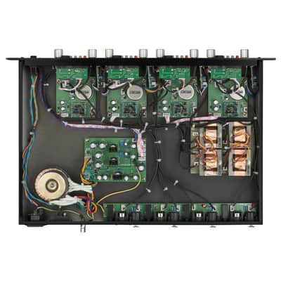 Warm Audio WA-412 4-Channel Microphone Pre-Amp with DI (Open Box) image 3