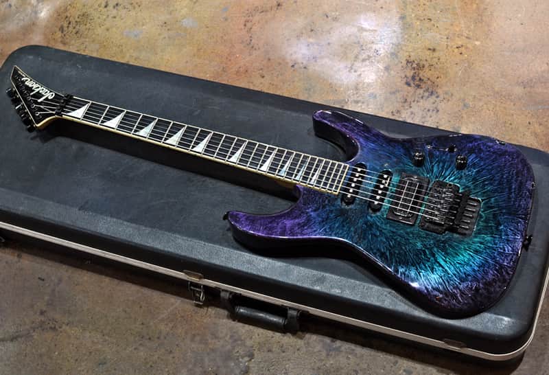 Jackson USA Fusion Eerie Dess Swirl 1990's image 1