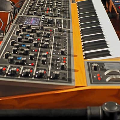 Moog One 16-Voice 61-Key Polyphonic Analog Synthesizer 2018 - Present - Black/Ash image 1