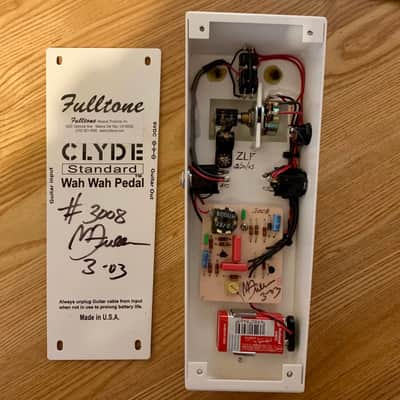 Fulltone Clyde Standard Wah 2003 - White image 7