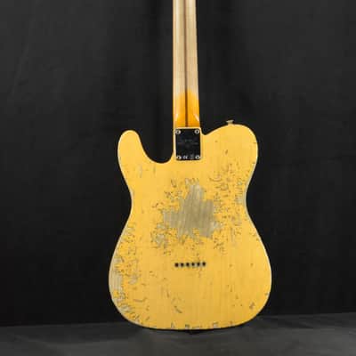Mint Fender 1954 Telecaster Super Heavy Relic Super Faded Aged Nocaster Blonde 1-Piece Rift Sawn Maple Neck Fingerboard image 10