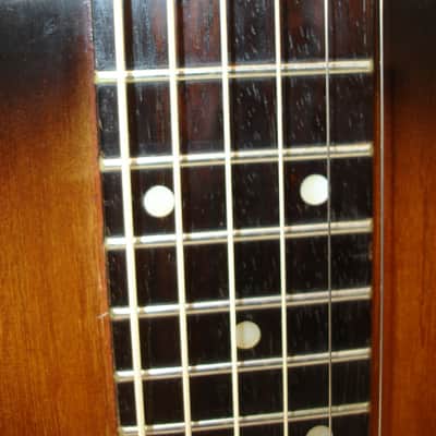 Regal RD-40 Square Neck Resophonic Guitar, Vintage Sunburst w/ Case image 8