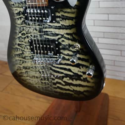 Schecter C-6 Plus - Charcoal Burst image 8