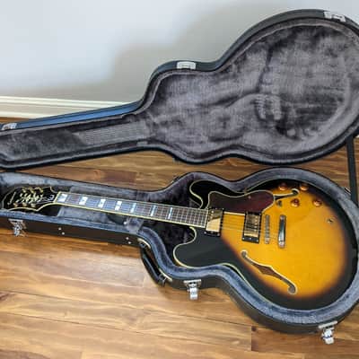 Epiphone Sheraton II 2009 - Vintage Sunburst - Includes HSC image 1
