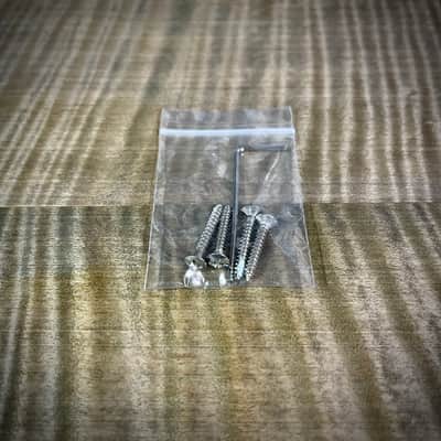 Chrome Telecaster Bridge With Slotted Brass Saddles image 2