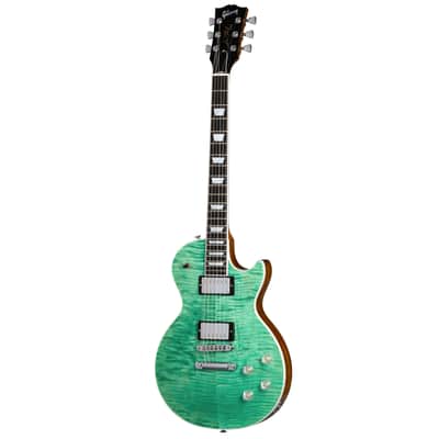 Gibson Les Paul Modern Figured Seafoam Green - Single Cut Electric Guitar image 1