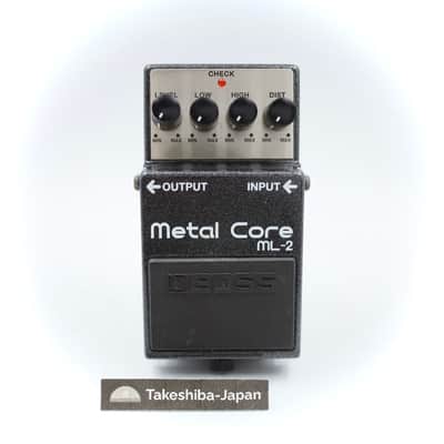 Boss ML-2 Metal Core Distortion Guitar Effect Pedal DX00793 image 1