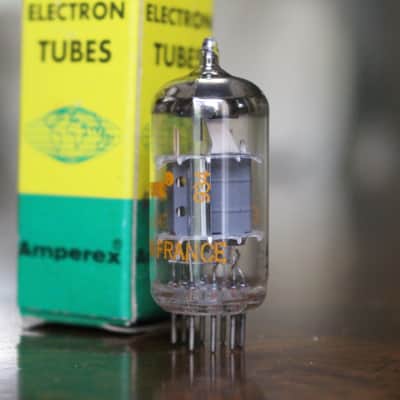 Amperex 6GH8A NOS Tube - France - 1968 - NIB - Testing New image 3