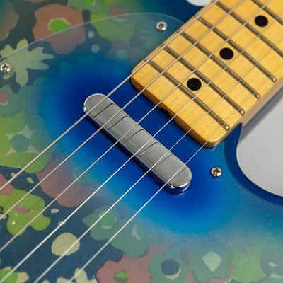 Fender Custom Shop Custom Vintage Custom 68 Telecaster NOS Blue Flower - NOS Blue Flower image 5