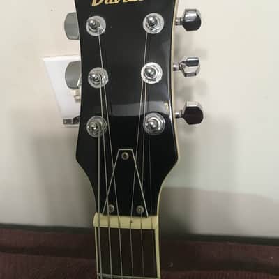 Davison Les Paul copy - Flame cherry image 3