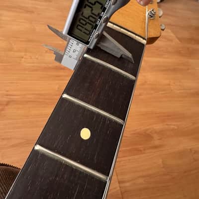Lefty Strat Neck genuine Brazilian Rosewood image 6
