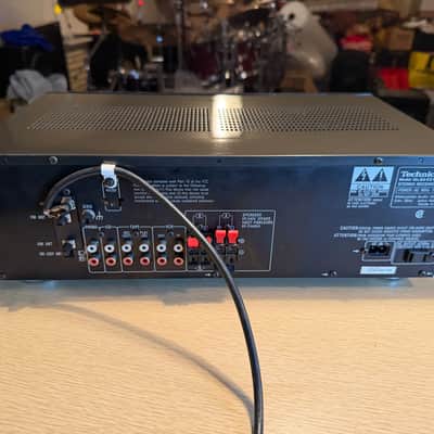 Immagine Technics Model SA-EX140 AV Control Stereo Receiver Serviced Works Great V Rare🎶 - 9
