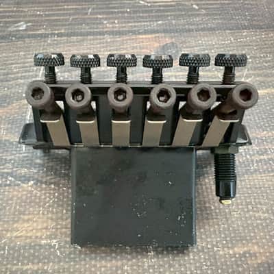 80s Ibanez Edge Floyd Rose Tremolo Bridge Black image 6