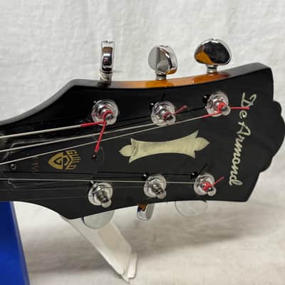 DeArmond X-155 x155 Hollowbody Guitar with Case image 7