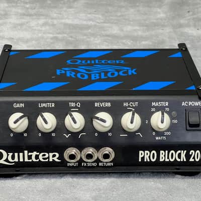 Quilter Pro Block 200 200W Guitar Head - built in limiter image 1