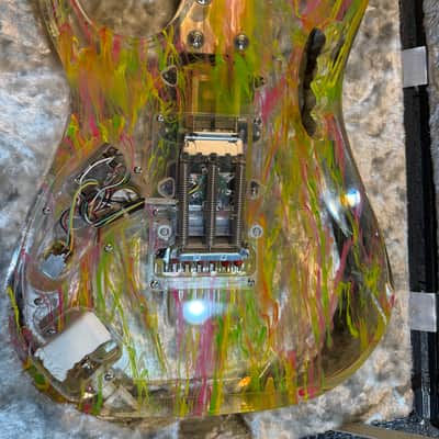 Ibanez JEM20th Steve Vai Signature 20th Anniversary 2007 - Clear Splatter image 9