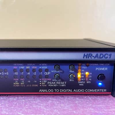 RDL HR‑ADC1 Analog to Digital Audio Converter • Pro Studio A/D • Metering & Sync image 4