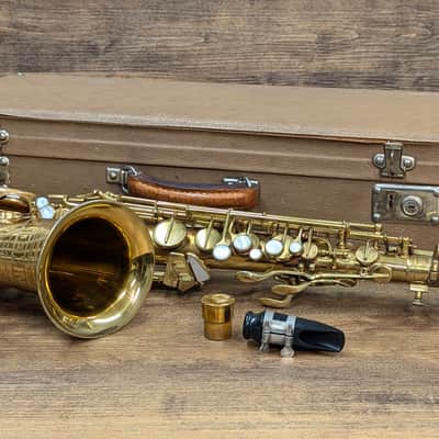 Vintage Early Toneking Saxophone/ Almost 80 Years Old/ Good Condition/ Made in Czechoslovakia/ Working Well/ Free Shipping/ image 5