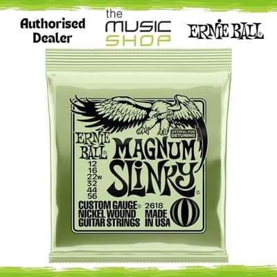 Ernie Ball Magnum Slinky 12-56 (Wound G) Electric Guitar Strings - 2618 image 1