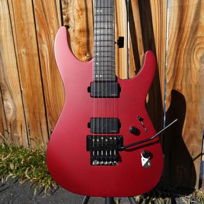 ESP LTD M-1000 - Candy Apple Red Satin 6-String Electric Guitar image 4