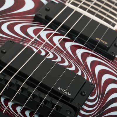 Schecter Goregehn Cocobolo Electric Guitar. Psychic Bullseye image 7
