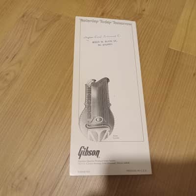 Vintage 1979 Gibson Full-Line Price List! Rare, Original Case Candy, Paperwork! image 5