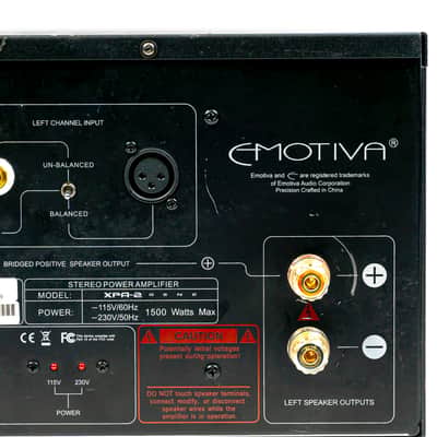 Emotiva XPA-2 Gen 2 Stereo Power Amplifier – Class A/B High-Current Home Theater image 7