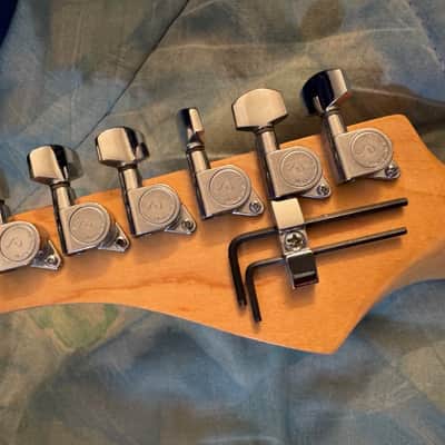 1987 USA KRAMER EE (Elliot Easton) Pro 1 HSS "Superstrat" - Floyd Rose - BLACK image 7