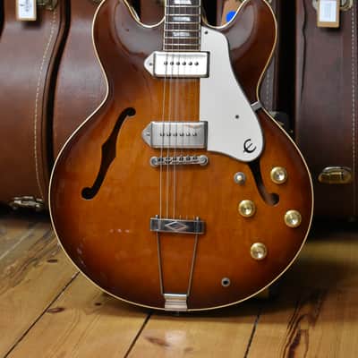 1987 Epiphone Casino Violin Burst, Made in Japan Terada Factory, MIJ, Pre-Elitist image 5