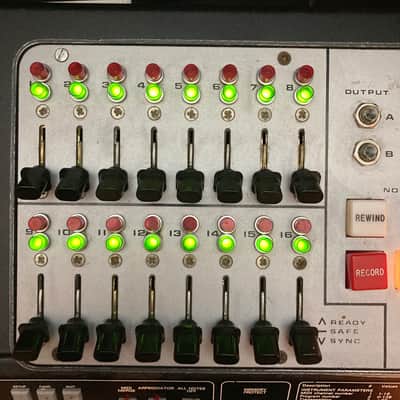 3M Model 56 Vintage Analog 2" 16 Track Tape Machine • Famous Background • Excellent Condition image 9