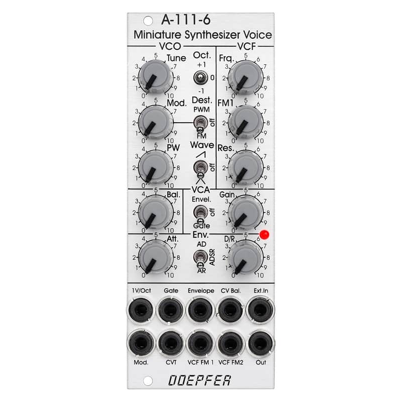 Doepfer A-111-6 Eurorack Mini Synth Voice Module image 1