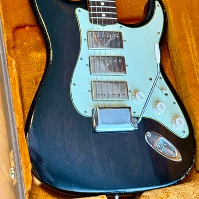 Fender Custom Shop Stratocaster 3 Humbuckers - Ebony Transparent image 7