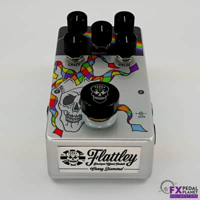Flattley Guitar Pedals Crazy Diamond 2023 - Silver image 3